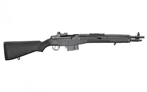 Springfield M1A Scout Squad, Semi-automatic, 308 Win, 18 Barrel, Blued Finish, Synthetic Stock, Muzzle Stabilizer, Adjustable Sights, NY Approved, 10Rd AA9126NT