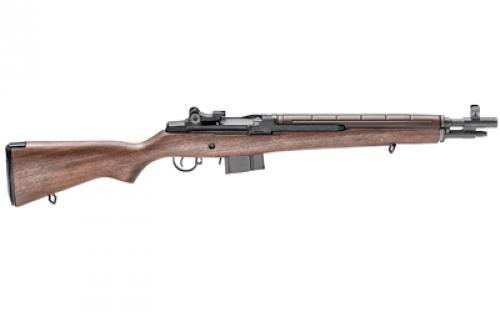 Springfield M1A Tanker, Semi-automatic, 7.62X51/308 Winchester, 16.25" Parkerized Barrel, Walnut Stock, Right Hand, 1 Mag, 10Rd, XS Sight Post with Tritium Insert, Weighs 8.75lbs, BLEM (Damaged Case) AA9622