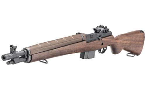 Springfield M1A Tanker, Semi-automatic, 7.62X51/308 Winchester, 16.25" Parkerized Barrel, Walnut Stock, Right Hand, 1 Mag, 10Rd, XS Sight Post with Tritium Insert, Weighs 8.75lbs, BLEM (Damaged Case) AA9622