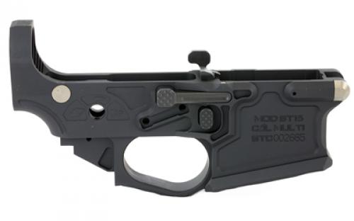 Spike's Tactical Gen 2, Semi-Automatic, Billet Lower Receiver, 223 Rem/556NATO, Black Finish, Includes All Small Parts Except Fire Control Group, BLEM (Damaged Case) STLB200