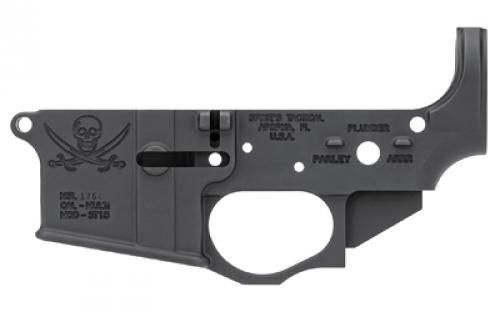 Spike's Tactical STLS016 Calico Jack, Stripped Lower, Semi-automatic, 223 Rem/556NATO, Black Finish, Non-Color STLS016