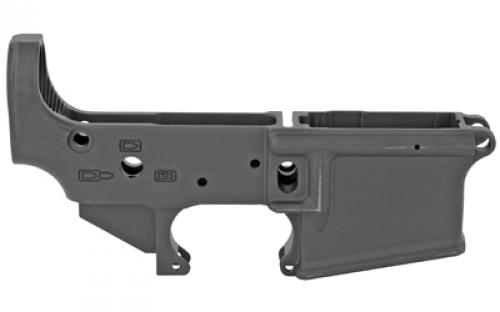 Spike's Tactical STLS019 Spider, Stripped Lower, Semi-automatic, 223 Rem/556NATO, Black Finish, Non-Color STLS019