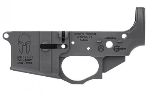 Spike's Tactical Spartan, Semi-automatic, Lower, 223 Rem, 556NATO,Black, Non-Color STLS021