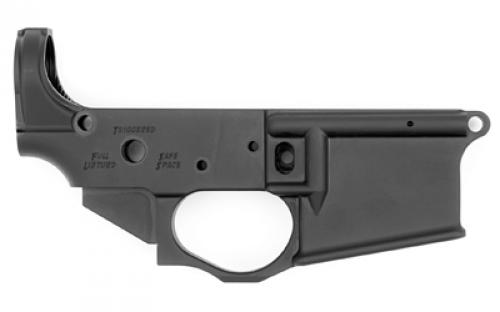 Spike's Tactical STLS030 Snowflake, Stripped Lower, Semi-automatic, 223 Rem/556NATO, Black, Non-Color STLS030