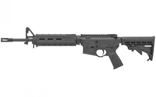 Spike's Tactical Gadsden, Semi-automatic, AR, 223 Remington/556NATO, 14.5(16 OAL With Pinned Flash Hider), Mid-length Gas System, Cerakote Black, Black MOE Handguard, No Mag STR5050-MMGE