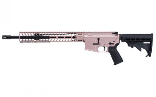 Spike's Tactical Spikes 556, Semi-automatic Rifle, 223 Remington/556 NATO, 16 Barrel, Cerakote Finish, Rose Gold, Mid Length Gas System, 13 Free Float M-LOK Rail, No Magazine STR5735-CM3F-PRG