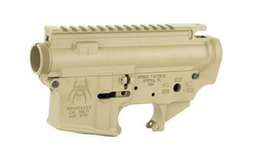 Spike's Tactical Upper/Lower Receiver Set, Semi-automatic, 223 Rem/556NATO, Flat Dark Earth Finish, Mil-spec STS1512