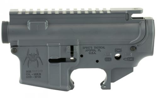 Spike's Tactical Upper/Lower Receiver Set, Semi-automatic, 223 Rem/556NATO, Gun Metal Grey Finish, Mil-spec STS1515