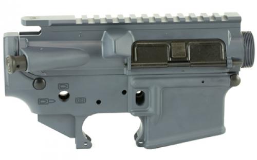 Spike's Tactical Upper/Lower Receiver Set, Semi-automatic, 223 Rem/556NATO, Gun Metal Grey Finish, Mil-spec STS1515