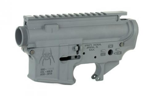 Spike's Tactical Upper/Lower Receiver Set, Semi-automatic, 223 Rem/556NATO, Gun Metal Grey Finish, Mil-spec STS1515