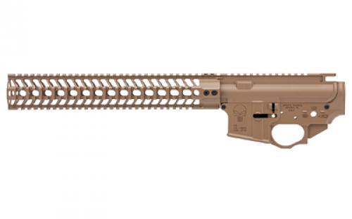 Spike's Tactical Punisher Lower/Upper Receiver Set, Semi-automatic, 223 Remington/556NATO, Cerakote Finish, Barrett Brown, Includes 13.2 SAR3 Rail STS1615-PN3S