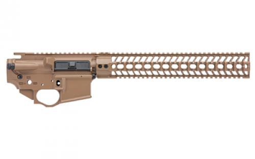 Spike's Tactical Punisher Lower/Upper Receiver Set, Semi-automatic, 223 Remington/556NATO, Cerakote Finish, Barrett Brown, Includes 13.2" SAR3 Rail STS1615-PN3S