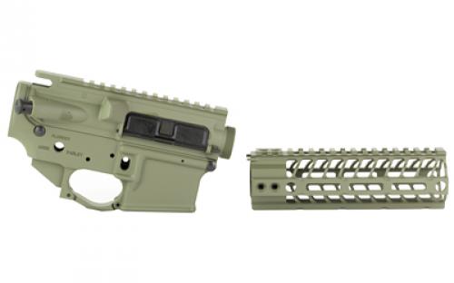 Spike's Tactical Calico Jack Lower/Upper Receiver Set, Semi-automatic, 223 Remington/556NATO, Cerakote Finish, Magpul Foliage Green, Includes 7" MLOK Rail STS1616-PF7M