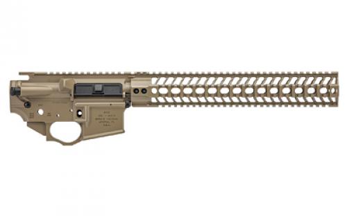 Spike's Tactical Gadsden Lower/Upper Receiver Set, Semi-automatic, 223 Remington/556NATO, Cerakote Finish, Coyote Tan, Includes 13.2" SAR3 Rail STS1634-PC3S