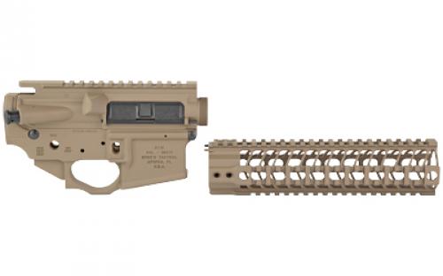 Spike's Tactical Gadsden Lower/Upper Receiver Set, Semi-automatic, 223 Remington/556NATO, Cerakote Finish, Flat Dark Earth, Includes 9" SAR3 Rail STS1634-PFD9