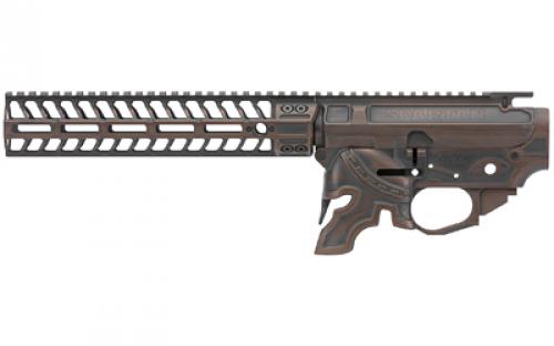 Spike's Tactical Spartan Set, Semi-automatic, Matching Lower/Upper Handguard Set, 223 Rem/556NATO, 10 MLOK Rail, CNC Machined from a 7075 Billet Aluminum, Bronze Battleworn STSB610-CM1