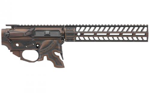 Spike's Tactical Spartan Set, Semi-automatic, Matching Lower/Upper Handguard Set, 223 Rem/556NATO, 10" MLOK Rail, CNC Machined from a 7075 Billet Aluminum, Bronze Battleworn STSB610-CM1