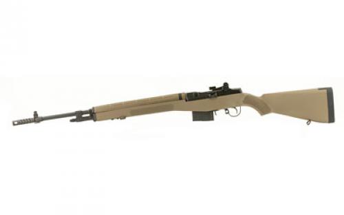 Springfield M1A Standard, Semi-automatic, 308 Win, 22 Barrel, Blue Finish, Flat Dark Earth Composite Stock, Adjustable Sights, 10Rd, California Approved MA9120CA