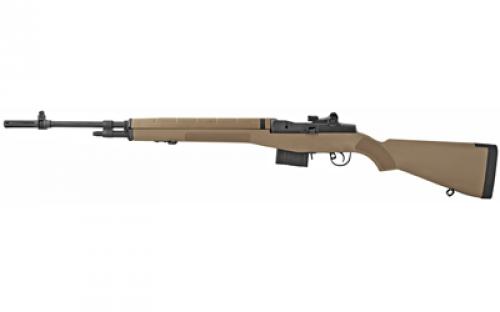 Springfield M1A Standard, Semi-automatic, 308 Win, 22 Barrel, Blue Finish, Flat Dark Earth Composite Stock, Adjustable Sights, 10Rd MA9120