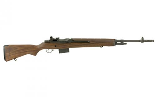 Springfield M1A Standard Loaded, Semi-automatic, 308 Win, 22" Barrel, Blue Finish, Walnut Stock, Adjustable Sights, 10Rd, California Approved MA9222CA