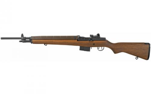 Springfield M1A Standard Loaded, Semi-automatic, 308 Win, 22 Non-Threaded Barrel, Blue Finish, Walnut Stock, Adjustable Sights, 10Rd MA9222NT