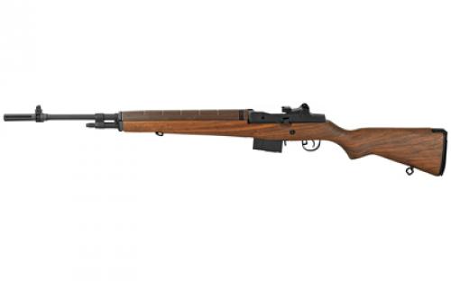 Springfield M1A Standard Loaded, Semi-automatic, 308 Win, 22 Barrel, Blue Finish, Walnut Stock, Adjustable Sights, 10Rd MA9222