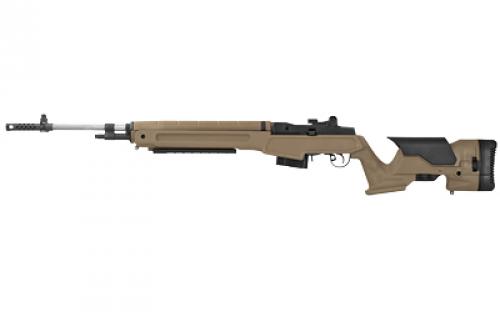 Springfield M1A Precision Adjustable Rifle, Semi-automatic, 6.5 Creedmoor, 22 Stainless Steel Barrel, Fully Adjustable Stock, Flat Dark Earth Finish, 10Rd MP9820C65