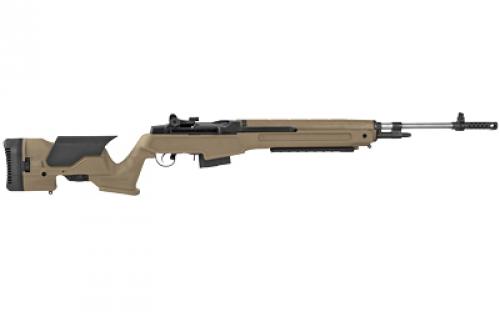 Springfield M1A Precision Adjustable Rifle, Semi-automatic, 6.5 Creedmoor, 22" Stainless Steel Barrel, Fully Adjustable Stock, Flat Dark Earth Finish, 10Rd MP9820C65