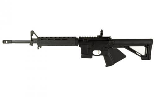 Springfield SAINT 5.56, Semi-automatic, AR, 223 Remington/556NATO, 16 Barrel, 1:8 Twist, Muzzle Brake Included, Black, Magpul Fixed Stock, Strike Industries Featureless Grip, Mid-Length Gas System, 6lbs 10oz, Flip Up Rear, 10 Rounds, 2 Magazines, Includes HEX Dragon Fly Red Dot, Single Point Sling and $200 Alexo Readywear Voucher, California Compliant ST916556BMACA-S-GU23