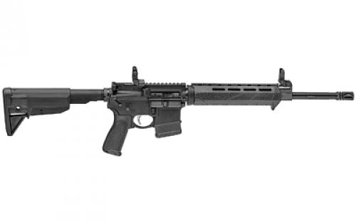 Springfield SAINT 5.56, Semi-automatic, AR, 223 Remington/556NATO, 16" Barrel, 1:8 Twist, Flash Hider Included, Black, BCM Gunfighter Grip and Stock, 1 Mag, 10Rd, Front/Rear Flip Sights, Picatinny Gas Block ST916556BMLC