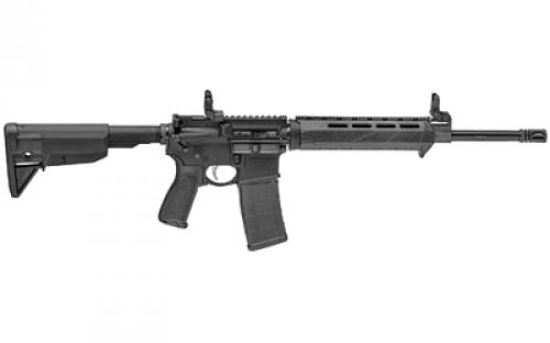 Springfield SAINT 5.56, Semi-automatic, AR, 223 Remington/556NATO, 16" Barrel, 1:8 Twist, Flash Hider Included, Black Finish, BCM Gunfighter Grip and Stock, 1 Mag, 30Rd, Mid-Length Gas System, 6lbs 11oz, Front/Rear Flip Sights, Picatinny Gas Block ST916556BM