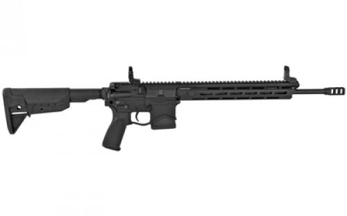 Springfield SAINT Edge, Semi-automatic, AR, 223Rem/556NATO, 16" Barrel, 1:8 Twist, Mid-Length Gas System with Adjustable Gas Block, Anodized Billet Lower, BCM Gunfighter Mod 3 Grip, Flip Up Front and Rear Low Profile Springfield Sights, 10Rd STE916556BLC