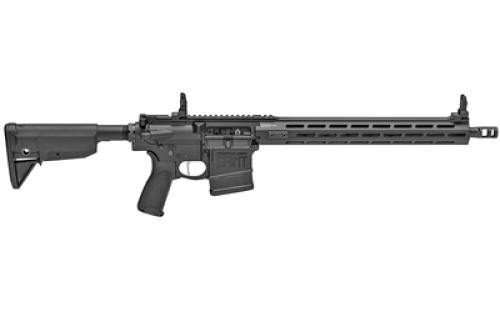 Springfield SAINT VICTOR, Semi-automatic, AR-10, 308 Winchester, 16" Lightweight Profile Barrel, 1:10" Twist, Black, BCM 6-Position Stock, BCM Mod.3 Grip, 1 Mag, 10Rd, 15" MLOK Rail, Front/Rear Flip Sights STV916308BLC