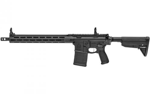 Springfield SAINT VICTOR, Semi-automatic, AR-10 308 Winchester, 16 Lightweight Profile Barrel, 1:10 Twist, Black Finish, BCM 6-Position Stock, BCM Mod.3 Grip, 1 Mag, 20Rd, 15 MLOK Rail, Weighs 7lbs 11oz, Front/Rear Flip Sights STV916308B