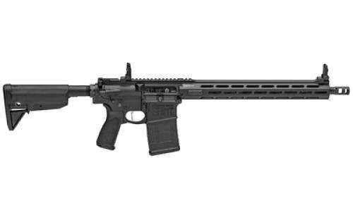 Springfield SAINT VICTOR, Semi-automatic, AR-10 308 Winchester, 16" Lightweight Profile Barrel, 1:10" Twist, Black Finish, BCM 6-Position Stock, BCM Mod.3 Grip, 1 Mag, 20Rd, 15" MLOK Rail, Weighs 7lbs 11oz, Front/Rear Flip Sights STV916308B