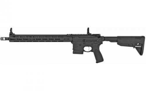 Springfield SAINT Victor, Semi-Auto, AR, 556NATO, 16 Barrel, 1:8 Twist, Mid-Length Gas System, Anodized Finish, Black, BCM Trigger Guard & Mod 0 Stock, 15 M-LOK Free Float Handguard, Flip Up Front and Rear Springfield Sights, 10 Round, 1 PMAG M3 STV916556BLC