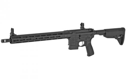 Springfield SAINT Victor, Semi-Auto, AR, 556NATO, 16" Barrel, 1:8 Twist, Mid-Length Gas System, Anodized Finish, Black, BCM Trigger Guard & Mod 0 Stock, 15" M-LOK Free Float Handguard, Flip Up Front and Rear Springfield Sights, 10 Round, 1 PMAG M3 STV916556BLC