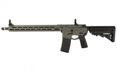 Springfield SAINT Victor, Semi-automatic, AR, 223 Remington/556NATO, 16 Barrel, 1:8 Twist, Mid-Length Gas System, Cerakote Finish, Tungsten Gray, Black B5 Stock and Grip, 15 M-LOK Free Float Handguard, Flip Up Front and Rear Sights, 30 Rounds, 1 Magazine STV916556T-B5