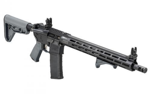 Springfield SAINT Victor, Semi-automatic, AR, 223 Remington/556NATO, 16" Barrel, 1:8 Twist, Mid-Length Gas System, Anodized Finish, Black, Gray Magpul Furniture, 15" M-LOK Free Float Handguard, Flip Up Front and Rear Sights, 30 Rounds, 1 Magazine, BLEM (Damaged Case) STV916556YP