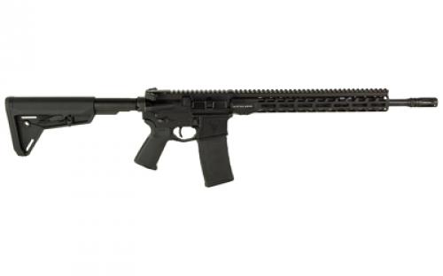 Stag Arms LLC STAG-15, Semi-automatic Rifle, AR, 223 Remington/556NATO, 16" Barrel, Mid Length Gas System, Anodized Finish, Black, Magpul MOE SL Stock, Magpul MOE Grip, 13.5" M-Lok Handguard, 30 Rounds, 1 Magazine STAG15000142