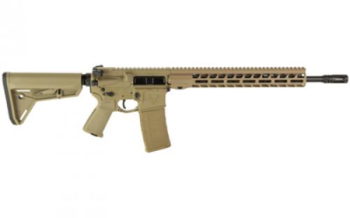 Stag Arms LLC STAG-15, Semi-automatic Rifle, AR, 223 Remington/556NATO, 16" Nitride Barrel, Mid Length Gas System, Cerakote Finish, Flat Dark Earth, Magpul MOE SL Stock, Magpul MOE Grip, 13.5" M-Lok Handguard, 30 Rounds, 1 Magazine STAG15000242