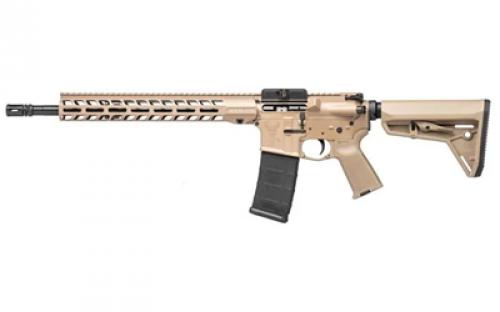 Stag Arms LLC STAG-15L, Semi-automatic Rifle, AR, 223 Remington/556NATO, 16 Nitride Barrel, Mid Length Gas System, Cerakote Finish, Flat Dark Earth, Magpul MOE SL Stock, Magpul MOE Grip, 13.5 M-Lok Handguard, 30 Rounds, 1 Magazine, Left Hand STAG15010242