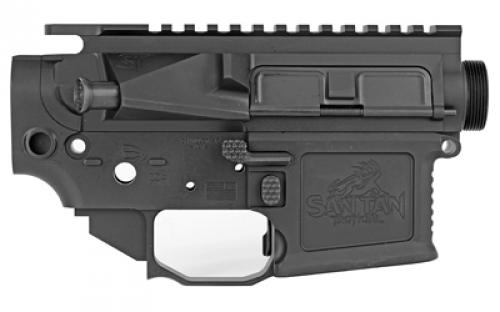 San Tan Tactical STT-15 PILLAR Billet Lower/Upper Receiver Set, 223Rem/556NATO, Black STT-15-PILLAR-CMB