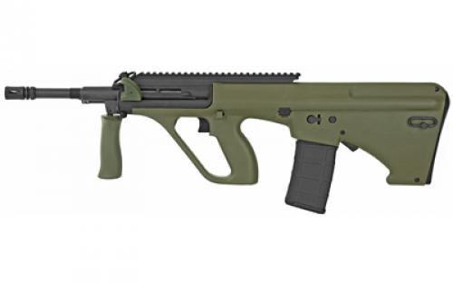 Steyr Arms AUG M1, Semi-automatic, 223 Rem/556NATO, 16 Barrel, Olive Drab Green NATO Stock, QD Front Sling Swivel, 30 Round Magazine, Long Picatinny Rail AUGM1GRNNATOEXT