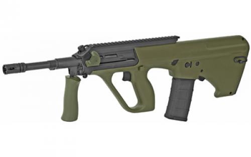 Steyr Arms AUG M1, Semi-automatic, 223 Rem/556NATO, 16" Barrel, Olive Drab Green NATO Stock, QD Front Sling Swivel, 30 Round Magazine, Long Picatinny Rail AUGM1GRNNATOEXT