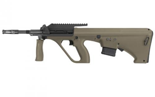 Steyr Arms AUG A3 M1 NATO, Semi-Automatic Rifle, Bullpup, 223 Remington/556NATO, 20 Barrel, Matte Finish, Mud, Right Hand, 1 Magazine, 10 Rounds, California Compliant Fin Grip, No Vertical Fore Grip AUGM1MUDNATOLCA