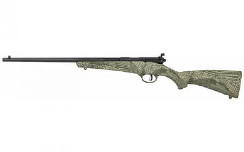 Savage Rascal, Bolt Action, 22LR, 16.125 Barrel, Gator Camo Synthetic Stock, Single Shot, AccuTrigger, Right Hand 13617