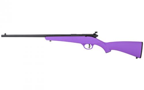 Savage Rascal, Bolt Action, 22LR, 16.125 Barrel, Purple Synthetic Stock, Single Shot, AccuTrigger, Right Hand 13783