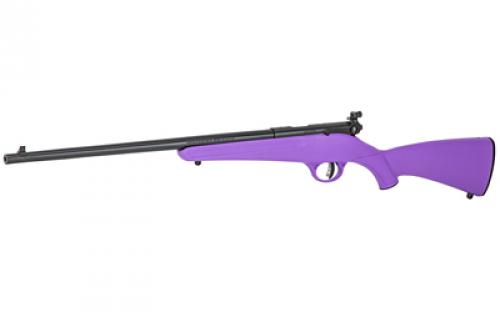 Savage Rascal, Bolt Action, 22LR, 16.125" Barrel, Purple Synthetic Stock, Single Shot, AccuTrigger, Right Hand 13783