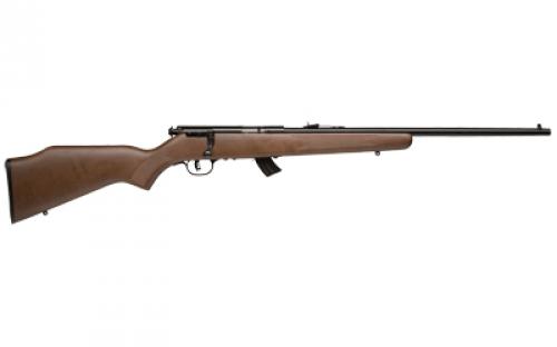 Savage MKII-G, Bolt Action Rifle, 22LR, 20.75 Barrel, Matte Finish, Black, Wood Stock, Adjustable Sights, AccuTrigger, 10 Rounds 20700